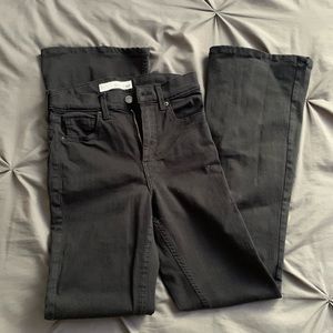 Flare black jeans